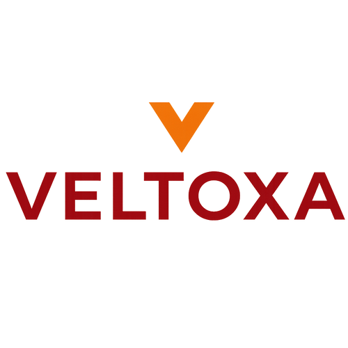 EC990B en C10C0C. gebruik deze kleuren om een logo te maken voor mijn bedrijf genaam VELTOXA. gebruik C10C0C als primaire kleur. maak de logo modern en simpel.